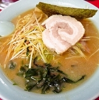 「ネギラーメン+大盛」@ラーメンショップ 水代店の写真