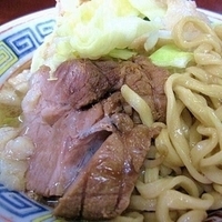 「ミニラーメン ニンニクアブラ 600円」@ラーメン二郎 めじろ台法政大学前店の写真