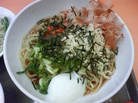 「和風ぶっかけラーメン」@スガキヤ 守山イオン店の写真