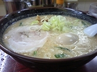 「味噌らーめん+味玉」@らーめん ばっ玉の写真