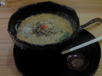 「担々麺・・・780円」@豆でっぽうの写真