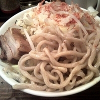 「エビースター大麺 850円」@らぁめん大山 神田店の写真