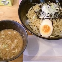 「まぐろつけ麺」@肉とんこつらーめん 味伝の写真