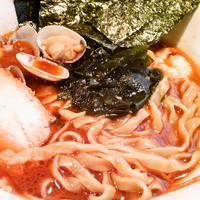 「魚介味噌ラーメン￥880 + 半ライス￥50」@麺屋 優創の写真