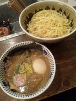 「煮干豚骨 凪特製つけめん 中盛（300g）」@つけめん 凪 立川店の写真