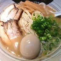 「荒煮干しそば味玉入り」@煮干し 青樹の写真