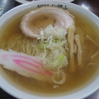 「ラーメン550円+餃子400円+ライス100円」@佐野青竹手打ちラーメン 押山の写真