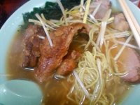 「ねぎなん骨チャーシューメン（1000円）」@ラーメンショップ 大神保店の写真