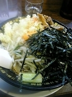 「汁無し野郎（ニンニク・アブラ増し）」@野郎ラーメン 神田本店の写真