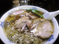 「きざみチャーシューメン（麺硬め・脂多め?）750円」@佐野ラーメン 飛龍の写真