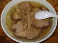 「塩チャーシューメン （細麺 ￥900）」@ら麺屋の写真