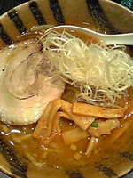 「濃厚味噌ラーメン（720円）」@らーめん 味噌屋 庄左衛門の写真