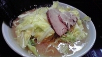 「キャベツラーメン中盛り」@らーめんありがた家の写真