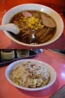 「「ラーメン・半チャン（￥850）」」@メルシーの写真