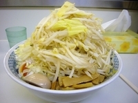 「油そば・野菜マシ（850円）」@ラーメン大 我孫子店の写真