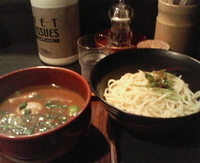 「つけそば1.5玉」@群青の写真