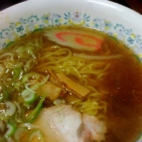 「Aセット:中華そば+半チャーハン（￥720）」@札幌ラーメン えぞ松 本店の写真