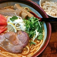 「マリナラらぁめん（￥950）小ライス（￥100）」@らぁめん 葉月の写真