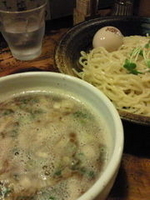 「つけ麺」@鶏の穴の写真