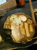 「中華そば+味玉」@狼煙 〜NOROSHI〜の写真