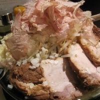 「勘九郎醤油・豚入り・ランチ野菜増し 830円」@麺屋 勘九郎の写真