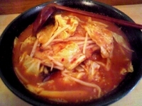 「鬼源ラーメン閻魔（680円）」@麺 源屋 目黒店の写真