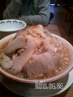 「野郎ラーメン」@重厚煮干中華そば 大ふく屋 上野店の写真