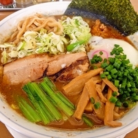 「豚骨辛味噌ラーメン（辛さ=標準）」@MENYA 食い味の道有楽の写真