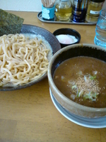 「辛味噌つけ麺1,000円」@MENYA 食い味の道有楽の写真