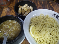 「旨味麺&こいつけ（大盛300g）+チャーシュー」@大鶴製麺処の写真