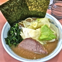 「キャベツラーメン（麺かため￥750）」@ラーメン 中島家の写真