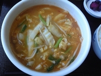 「ラーメンセット（豚骨スタミナラーメン+ご飯）」@らーめん神龍の写真