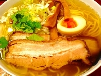 「和風柳麺650円+（大盛100円）」@麺屋ひょっとこの写真