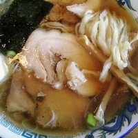 「チャーシューメン（麺硬め）¥800」@青竹手打ラーメン ほそやの写真