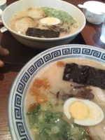 「屋台仕込みラーメンとすっぴんラーメン」@清陽軒 本店の写真