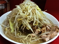 「ラーメン（ニンニク・野菜￥650）」@ラーメン二郎 ひばりヶ丘駅前店の写真