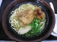 「ソーキそば（800円）」@そば処 玉家 沖縄物産展の写真