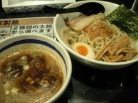 「濃魚つけ麺 醤油味 中盛」@オリオン食堂の写真
