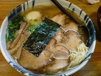 「味玉塩ちゃーしゅーめん」@○屋製麺店の写真