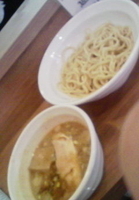 「つけ麺（550円）」@ヒノマル食堂 肉そばなおじの写真