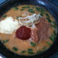 「辛味味噌麺（￥800）」@麺屋 弐重まるの写真