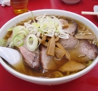 「チャーシューメン700円+餃子（5個）420円」@一品香 小山の写真