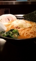 「らーめん+大盛り+ホウレンソウ [680円+0円（昼の部サービス」@らーめん和蔵 本店の写真