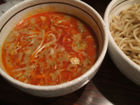 「胡麻担々つけ麺」@あさか 麺工房、 朝霞本店の写真