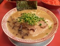 「らーめん（600）」@博多長浜らーめん もりやの写真
