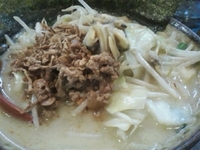 「江戸前味噌野菜らーめん 800円」@江戸前味噌らーめん 麺場 田所商店の写真