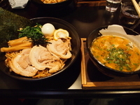 「つけめんすぐれ 全部のせ+焼き盛り」@麺者 すぐれの写真