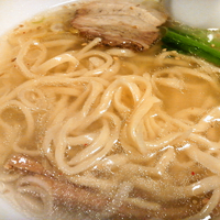 「中華そば（塩） ￥600」@酒・麺処 らん亭の写真