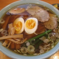 「ラーメン600円」@手打ちラーメン ふくべの写真