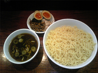 「つけめん + 大盛 + 味玉」@自然洞 麺舗の写真